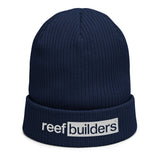 Organic ribbed beanie (Reef Builders Dark Series)