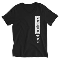 Unisex Short Sleeve V-Neck T-Shirt (Reef Builders Dark Series)